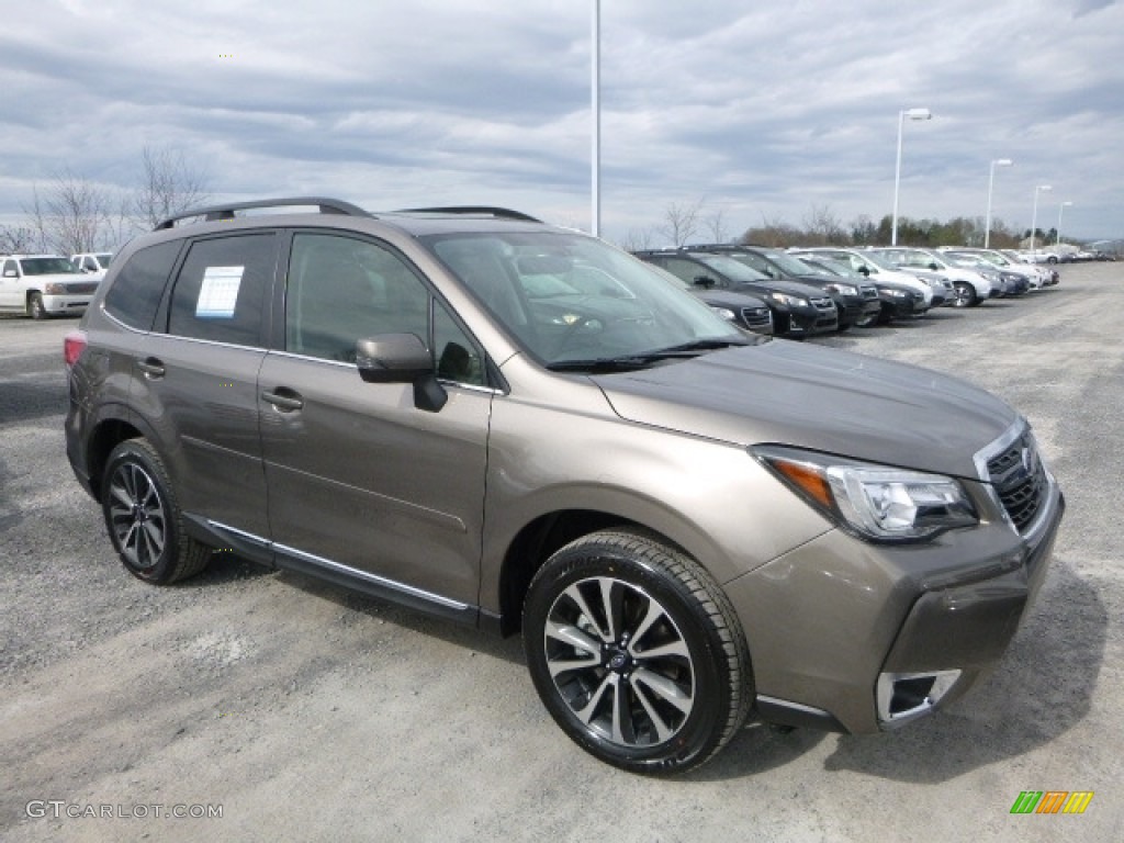 Sepia Bronze Metallic 2017 Subaru Forester 2.0XT Touring Exterior Photo #119828348