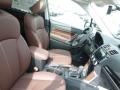 Saddle Brown 2017 Subaru Forester 2.0XT Touring Interior Color