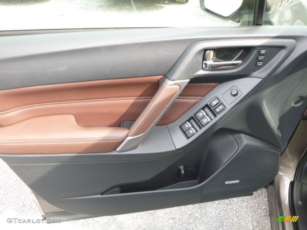 2017 Forester 2.0XT Touring - Sepia Bronze Metallic / Saddle Brown photo #14