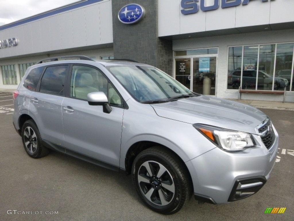 Ice Silver Metallic Subaru Forester