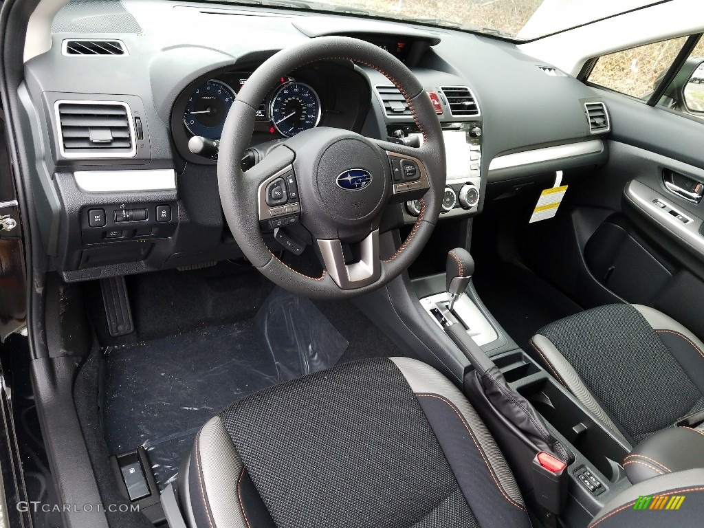 Black Interior 2017 Subaru Crosstrek 2.0i Premium Photo #119829368