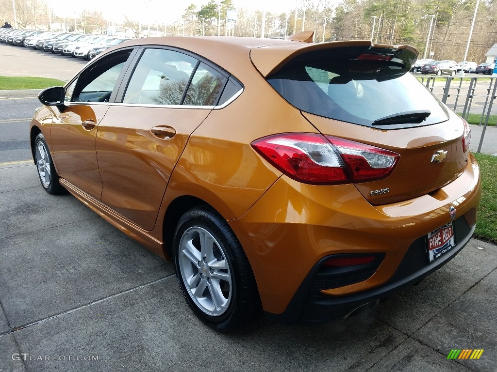 2017 Cruze LT - Orange Burst Metallic / Jet Black photo #4