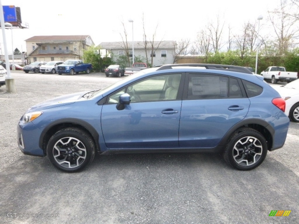 Quartz Blue Pearl 2017 Subaru Crosstrek 2.0i Premium Exterior Photo #119829698