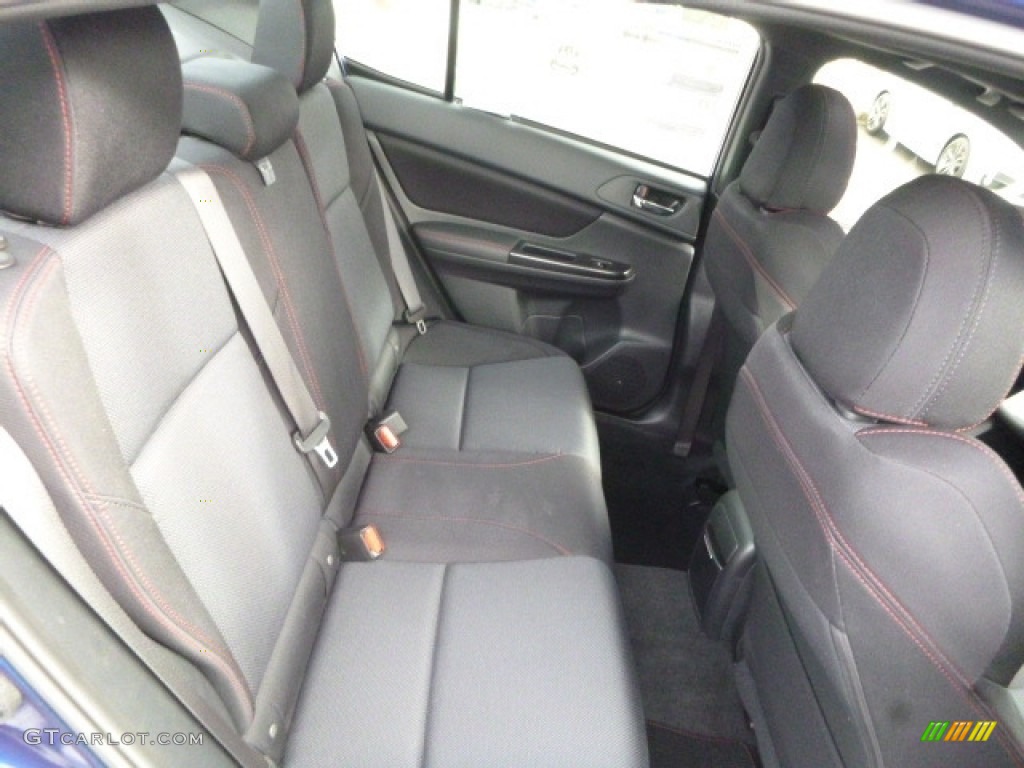2017 Subaru WRX Premium Rear Seat Photos