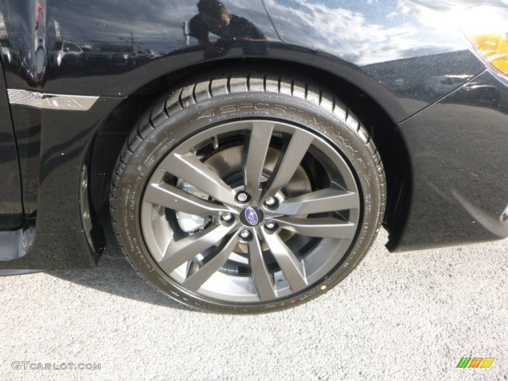 2017 WRX Limited - Crystal Black Silica / Carbon Black photo #2