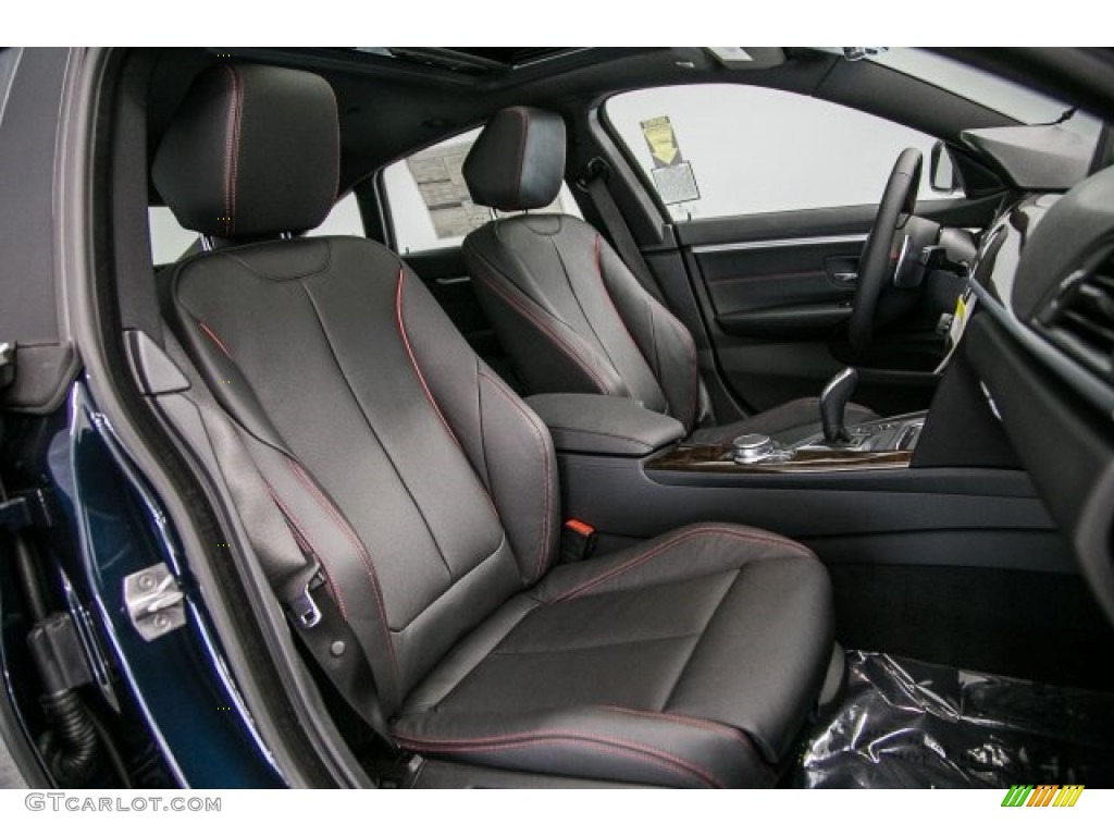 2017 4 Series 430i Gran Coupe - Midnight Blue Metallic / Black photo #2