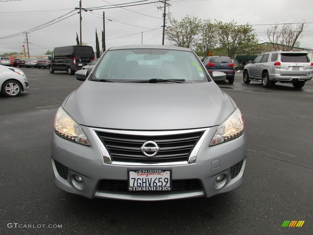 2013 Sentra SR - Magnetic Gray Metallic / Charcoal photo #2