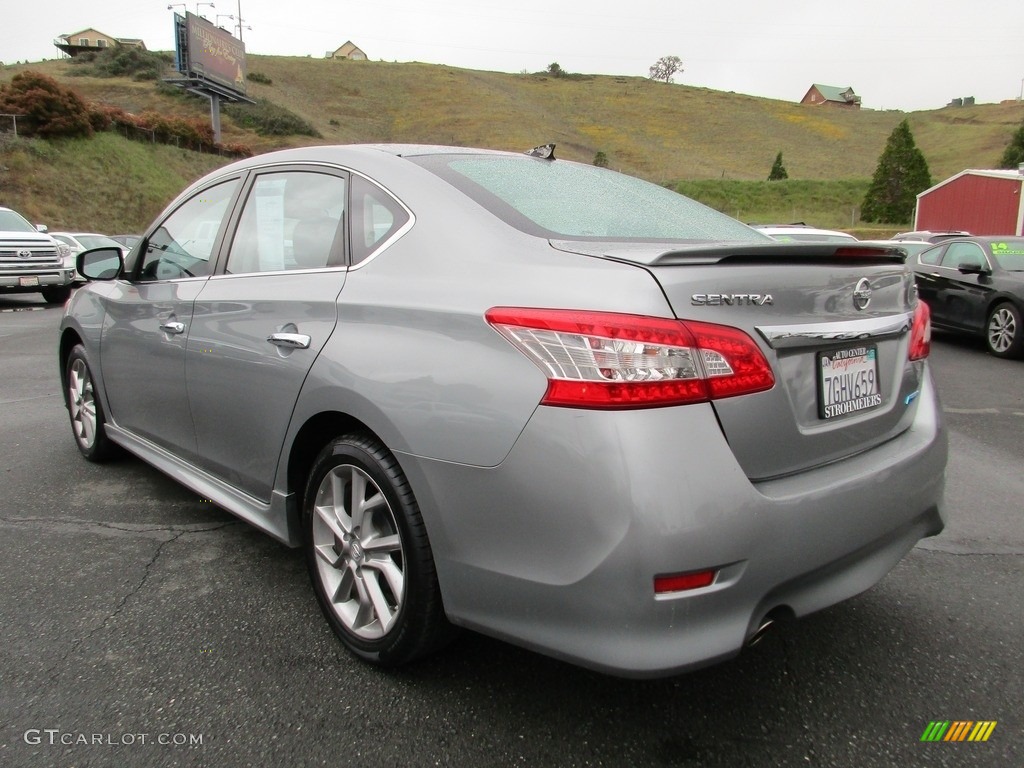 2013 Sentra SR - Magnetic Gray Metallic / Charcoal photo #5