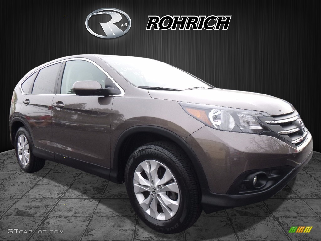 2014 CR-V EX AWD - Alabaster Silver Metallic / Beige photo #1