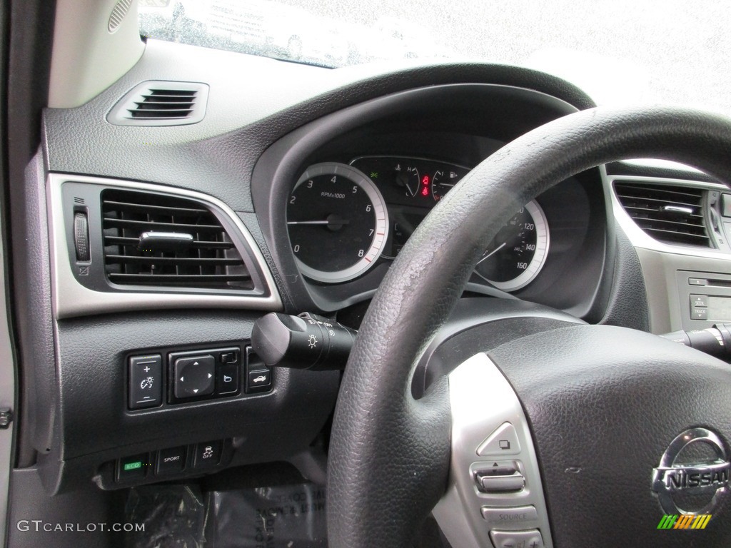 2013 Sentra SR - Magnetic Gray Metallic / Charcoal photo #11