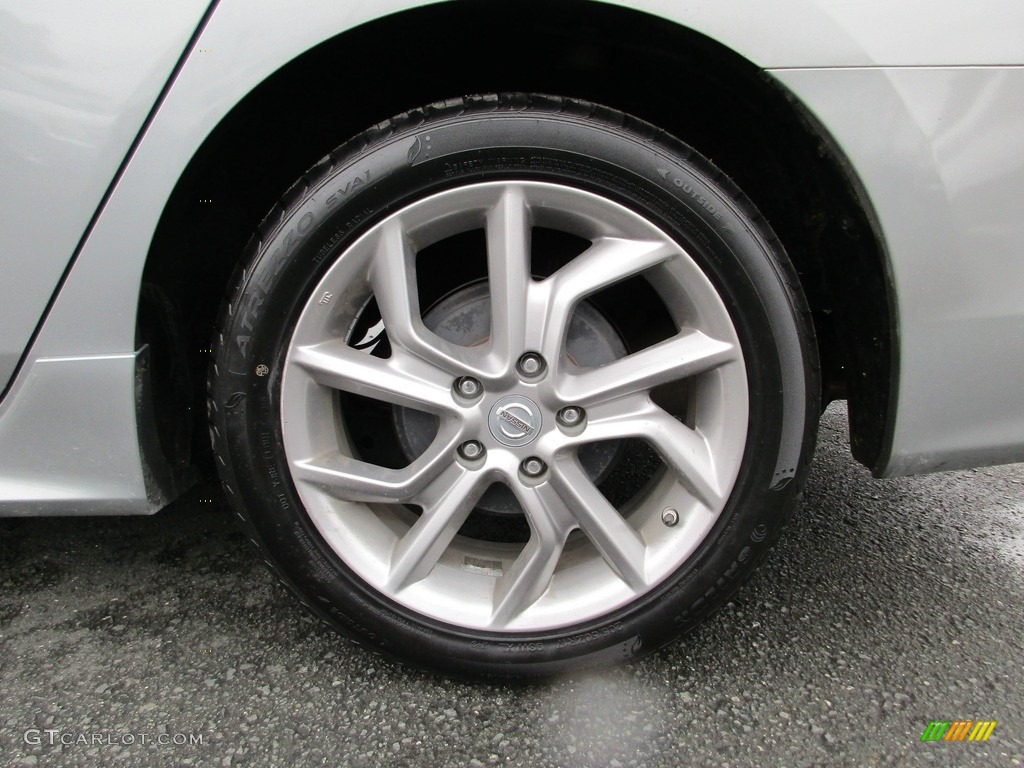 2013 Sentra SR - Magnetic Gray Metallic / Charcoal photo #25