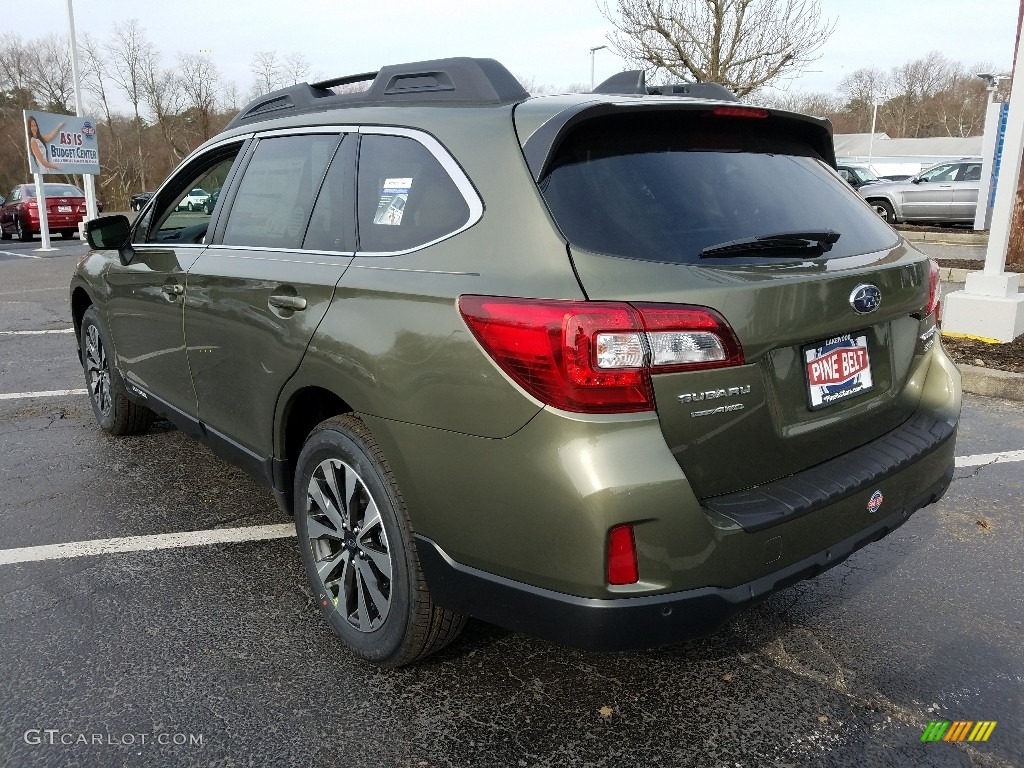 2017 Outback 3.6R Limited - Wilderness Green Metallic / Warm Ivory photo #4
