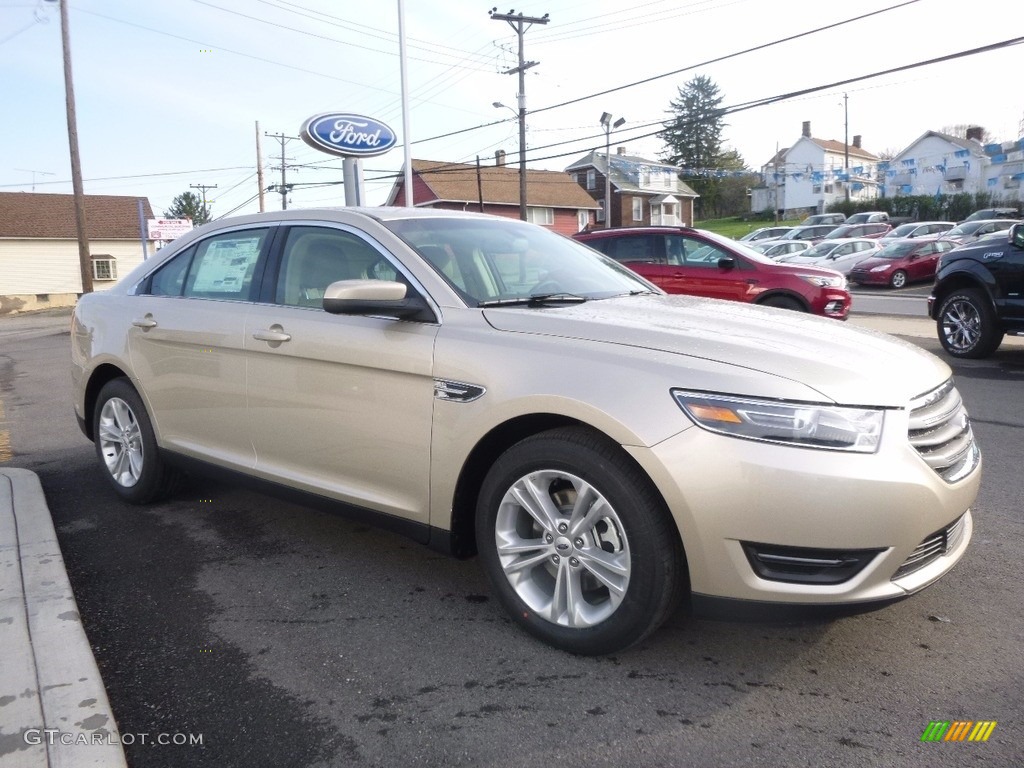 White Gold 2017 Ford Taurus SEL Exterior Photo #119833058