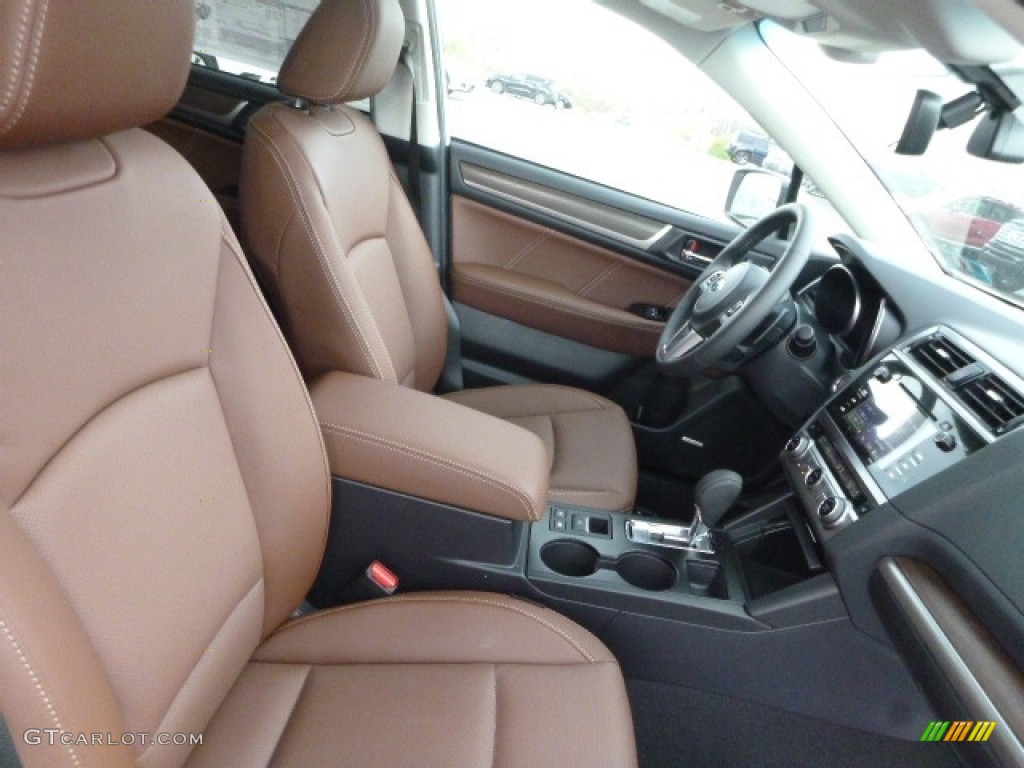 2017 Outback 2.5i Touring - Crystal White Pearl / Java Brown photo #3