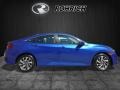 2017 Aegean Blue Metallic Honda Civic EX Sedan  photo #2