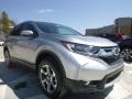 2017 Lunar Silver Metallic Honda CR-V EX AWD  photo #1