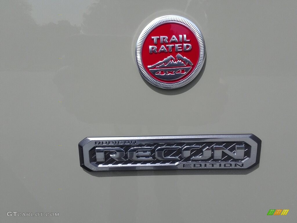 2017 Jeep Wrangler Rubicon Recon Edition 4x4 Marks and Logos Photo #119836715