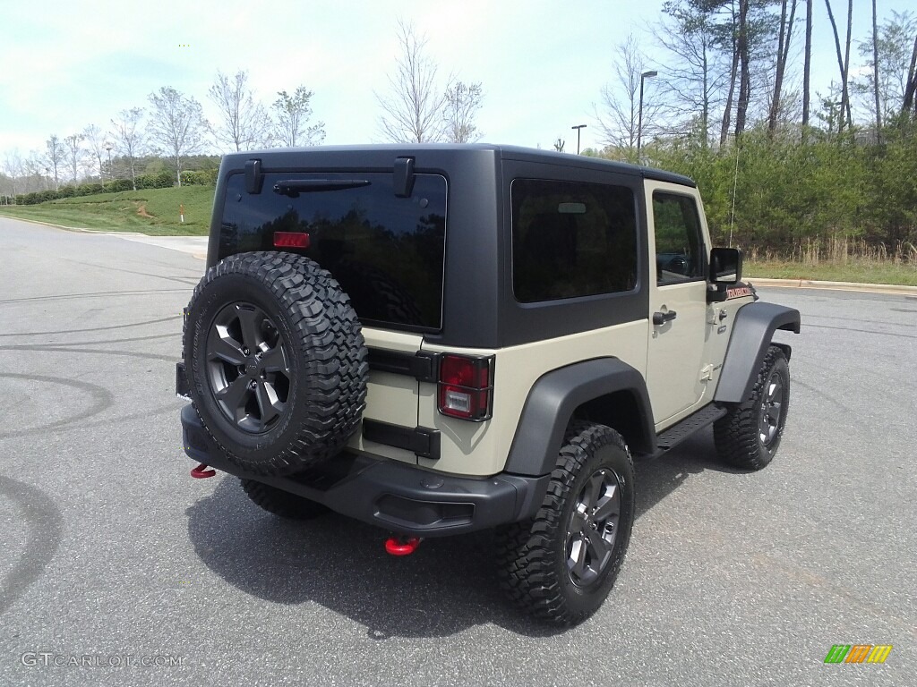 2017 Wrangler Rubicon Recon Edition 4x4 - Gobi / Black photo #7
