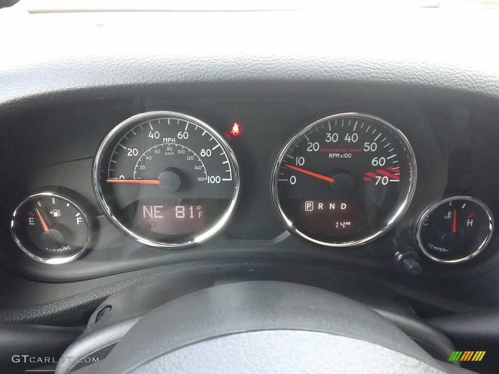 2017 Jeep Wrangler Rubicon Recon Edition 4x4 Gauges Photos