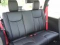 2017 Jeep Wrangler Black Interior Rear Seat Photo