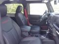 2017 Jeep Wrangler Black Interior Front Seat Photo