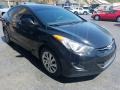 2012 Midnight Black Hyundai Elantra GLS  photo #6