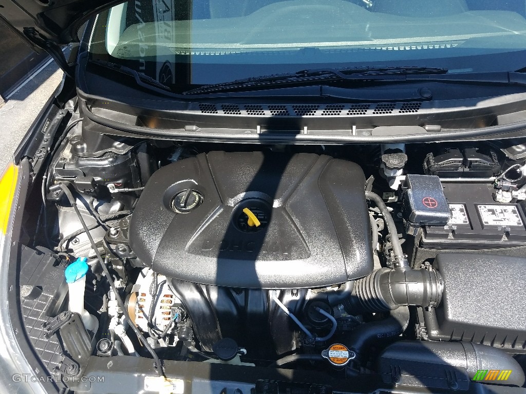 2012 Elantra GLS - Midnight Black / Gray photo #24