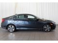 2017 Cosmic Blue Metallic Honda Civic EX-L Sedan  photo #3