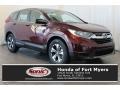 2017 Basque Red Pearl II Honda CR-V LX  photo #1