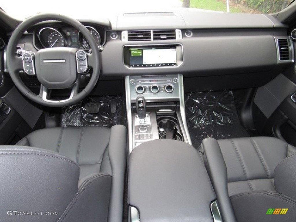2017 Land Rover Range Rover Sport SE Ebony/Ebony Dashboard Photo #119841500