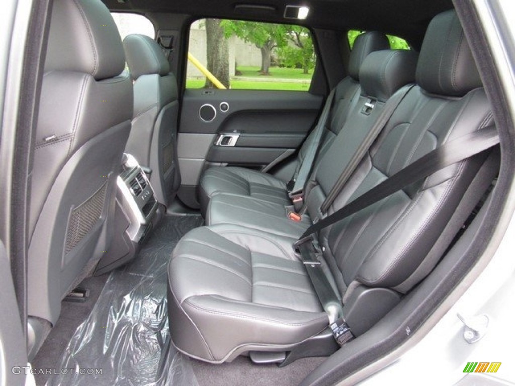 Ebony/Ebony Interior 2017 Land Rover Range Rover Sport SE Photo #119841518