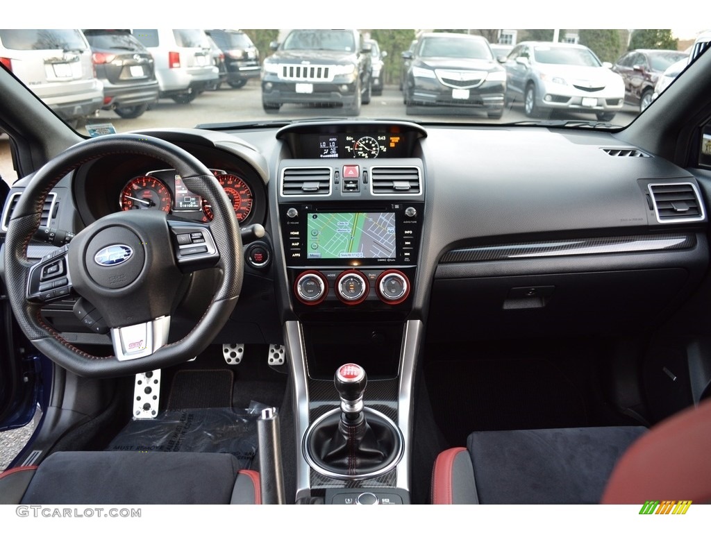 2016 Subaru WRX STI Carbon Black Dashboard Photo #119841635