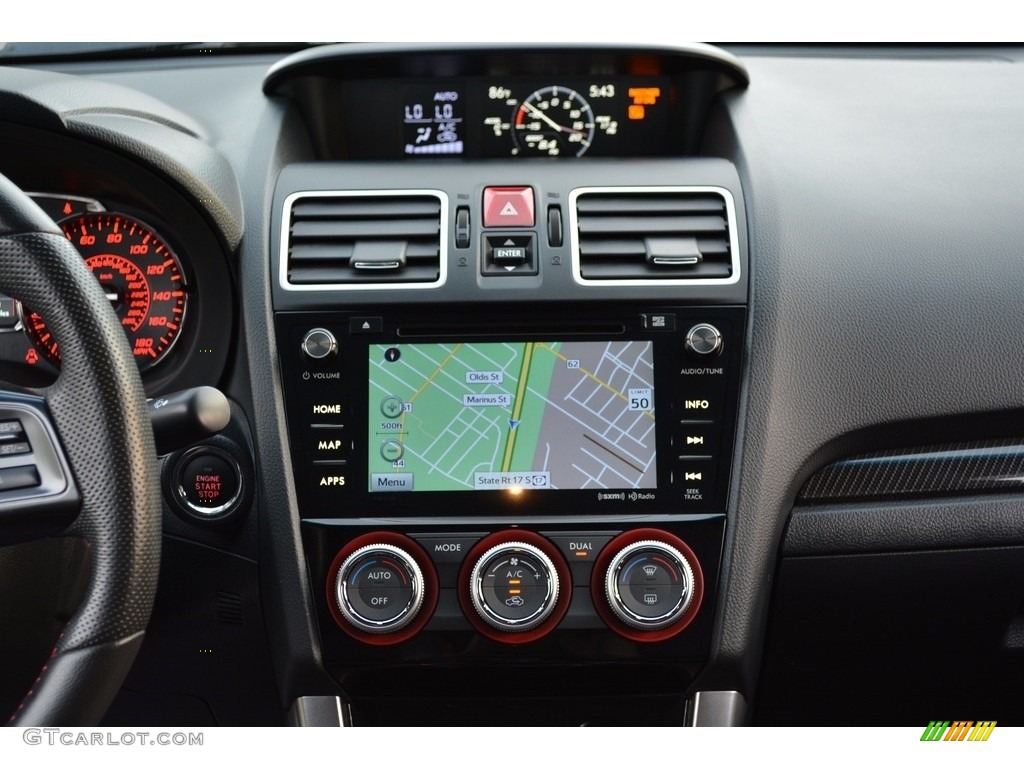2016 Subaru WRX STI Navigation Photos