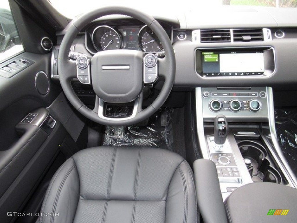 2017 Land Rover Range Rover Sport SE Ebony/Ebony Dashboard Photo #119841661