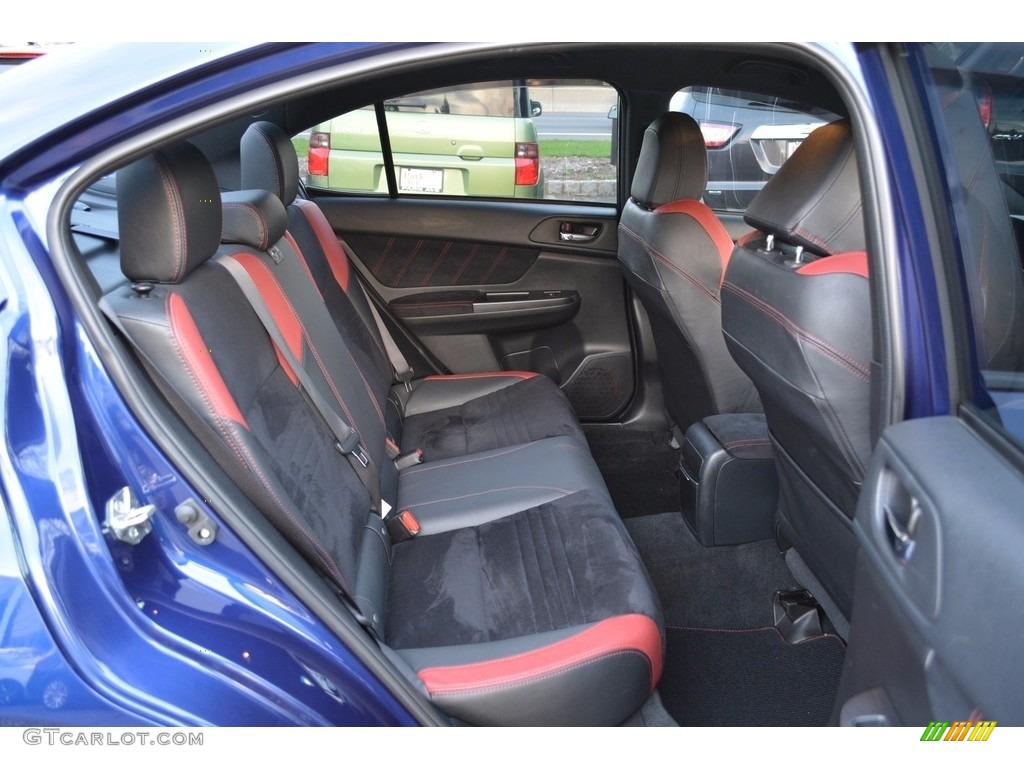 2016 Subaru WRX STI Rear Seat Photos