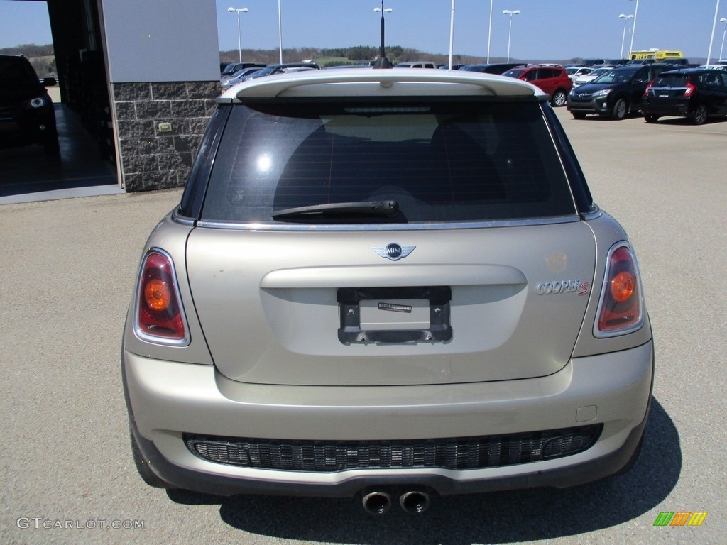 2009 Cooper S Hardtop - Sparkling Silver Metallic / Checkered Carbon Black/Black photo #3