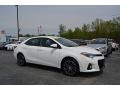 2014 Super White Toyota Corolla S  photo #1