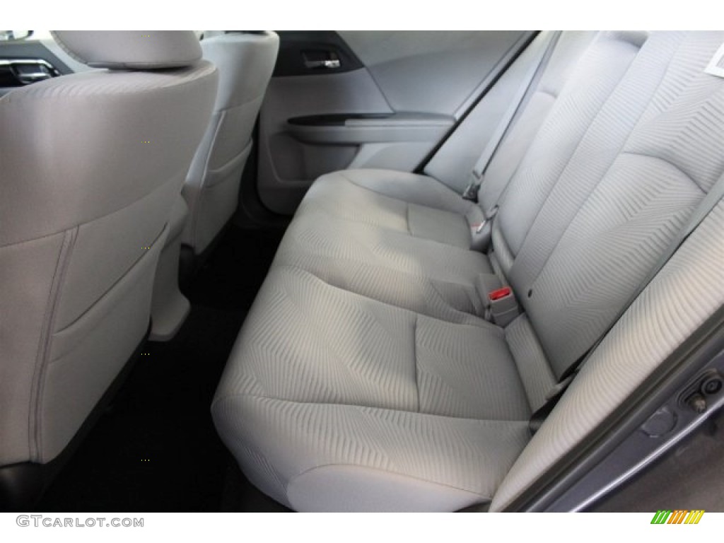 2017 Accord LX Sedan - Modern Steel Metallic / Gray photo #24