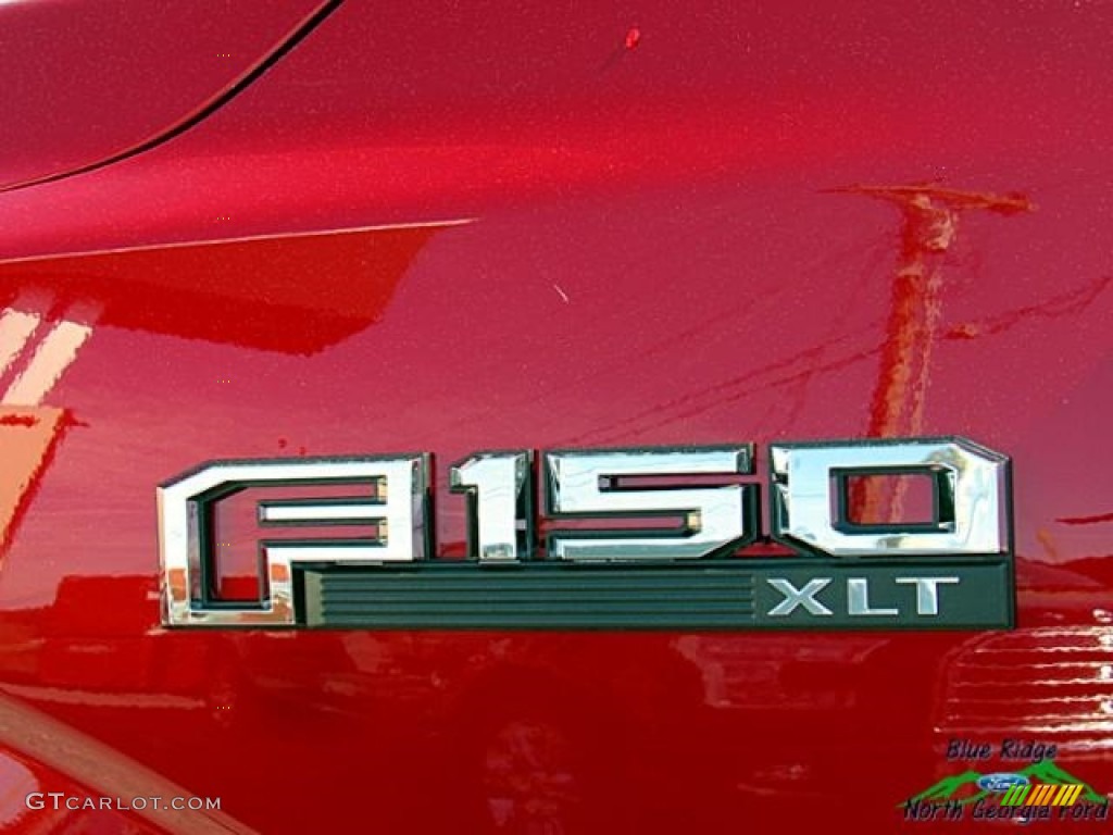 2017 F150 XLT SuperCrew 4x4 - Ruby Red / Earth Gray photo #37