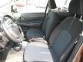 2017 Nissan Versa Note Charcoal Interior Front Seat Photo