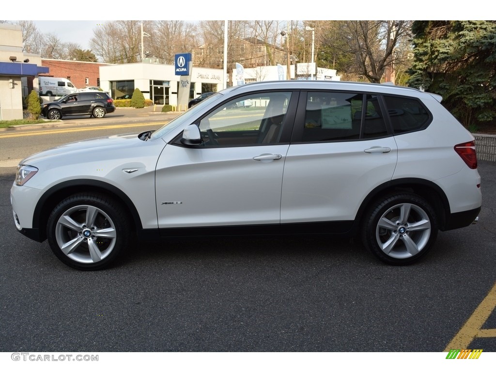 Mineral White Metallic 2017 BMW X3 xDrive35i Exterior Photo #119846069