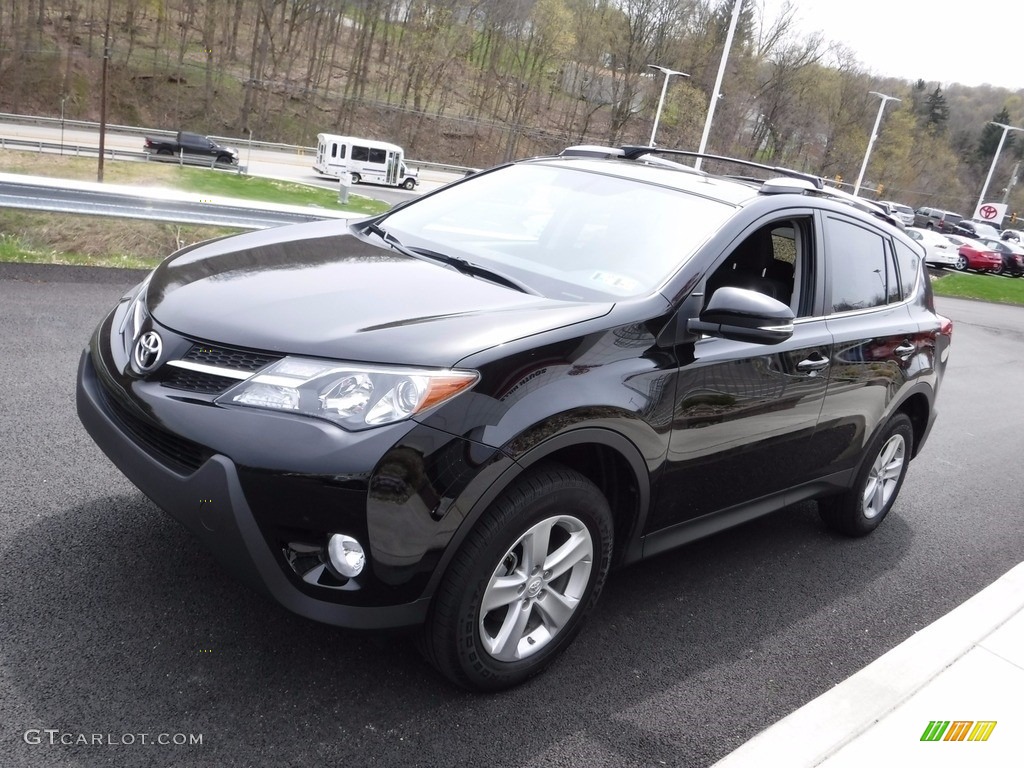 Black 2014 Toyota RAV4 XLE AWD Exterior Photo #119849299