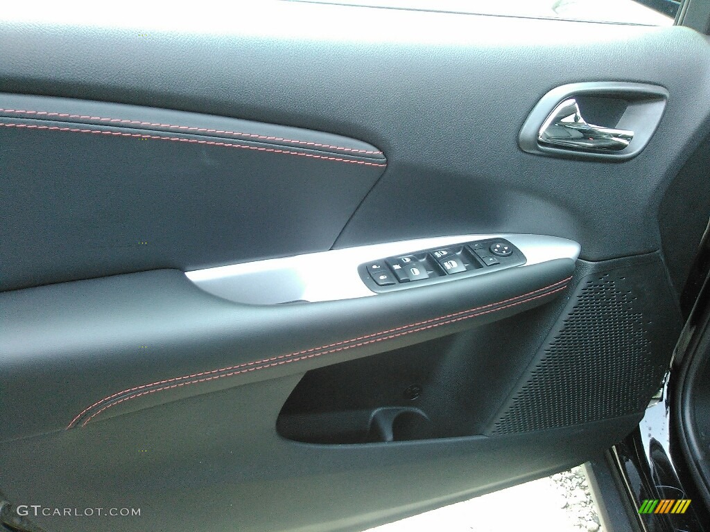 2017 Journey GT AWD - Pitch Black / GT Black/Red photo #3