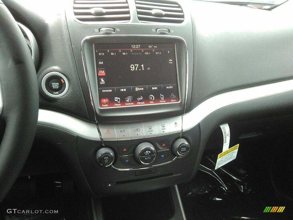 2017 Journey GT AWD - Pitch Black / GT Black/Red photo #10