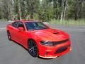 2017 Go Mango Dodge Charger R/T Scat Pack  photo #4