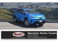 2017 Electric Storm Metallic Toyota RAV4 LE  photo #1