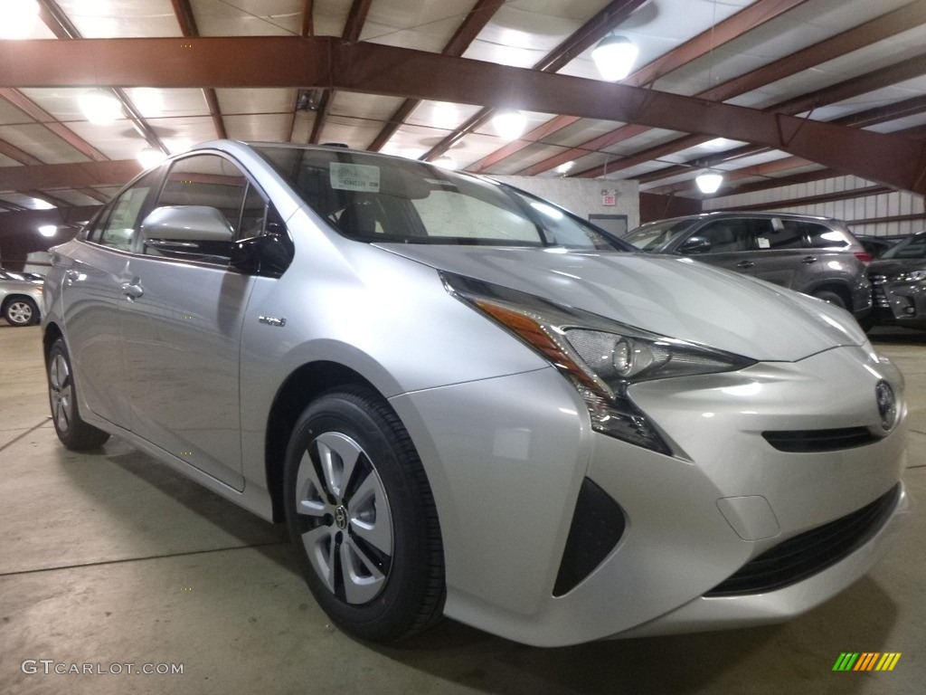 2017 Prius Prius Four - Classic Silver Metallic / Black photo #1