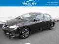 Kona Coffee Metallic 2013 Honda Civic EX-L Sedan