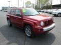 2007 Inferno Red Crystal Pearl Jeep Patriot Limited 4x4  photo #4
