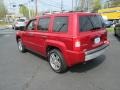 2007 Inferno Red Crystal Pearl Jeep Patriot Limited 4x4  photo #8